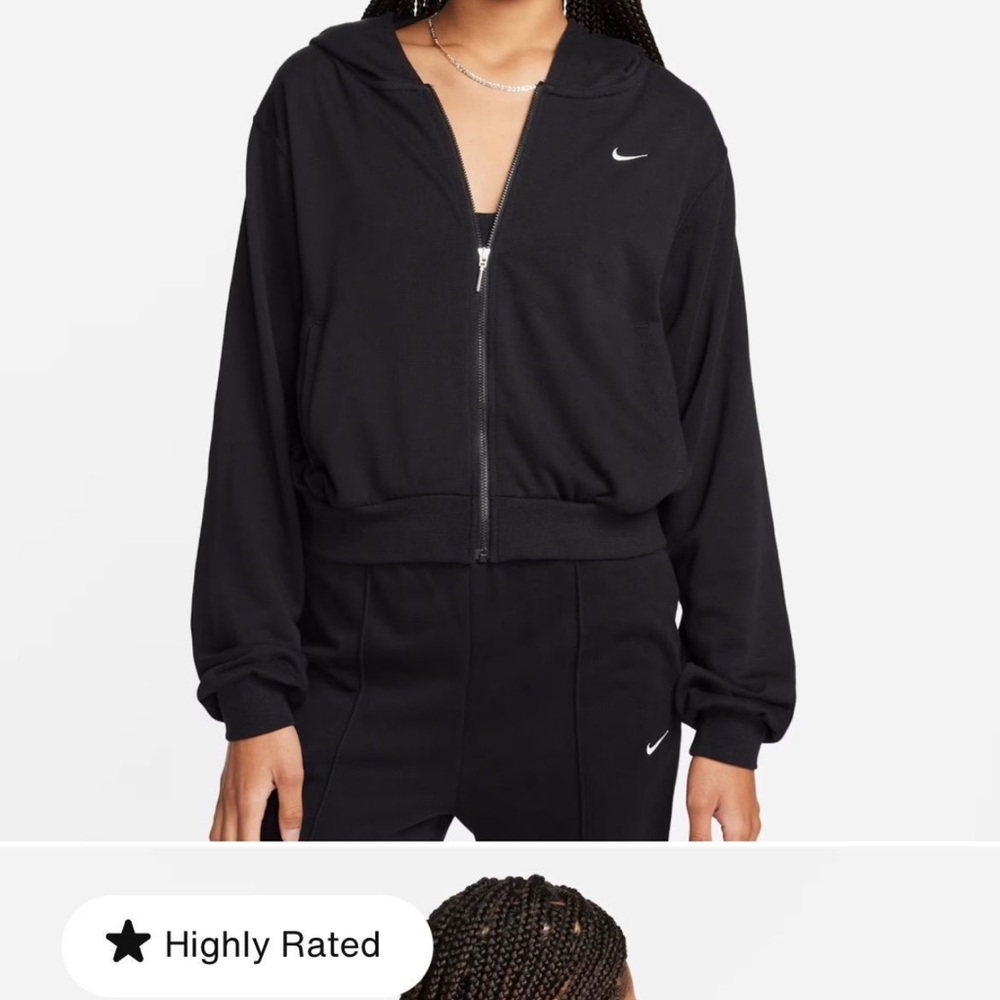 Nike Women's Black Athletic Jacket